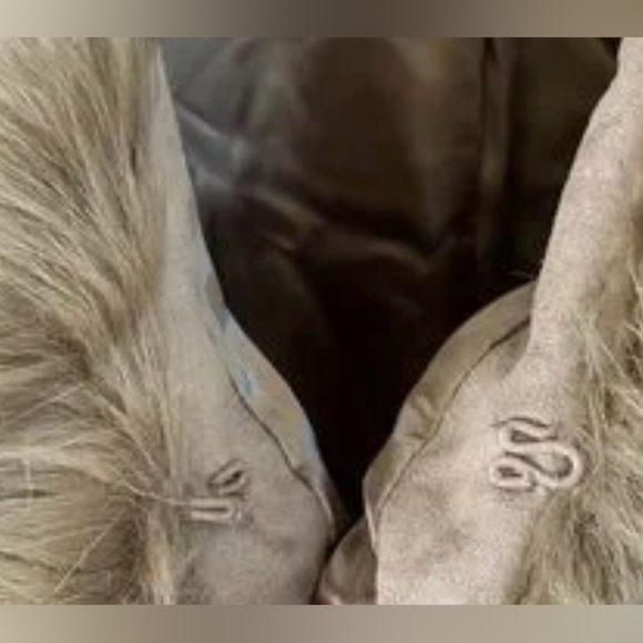 Chico’s Faux Fur & Suede Bolero Jacket Brown Boho Luxe Quiet Luxury Size 1 US 8 - Picture 2 of 9